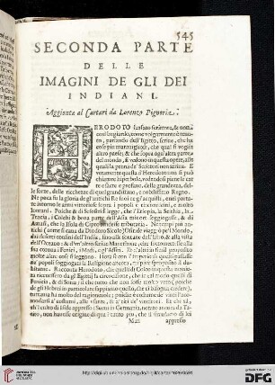 Seconda parte delle imagini de gli dei indiani