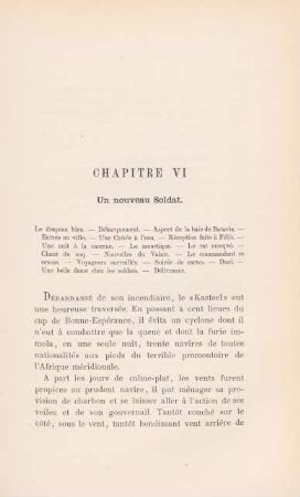 Chapitre VI. Un nouveau soldat