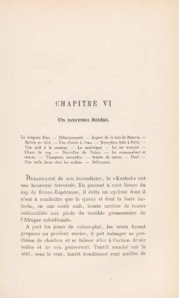 Chapitre VI. Un nouveau soldat