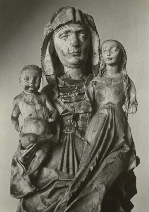Heilige Anna Selbdritt aus der Dorfkirche Zwickau-Weissenborn