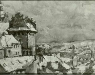 Hradschin im Winter