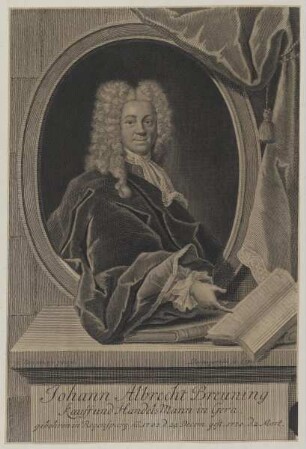 Bildnis des Johann Albrecht Breuning