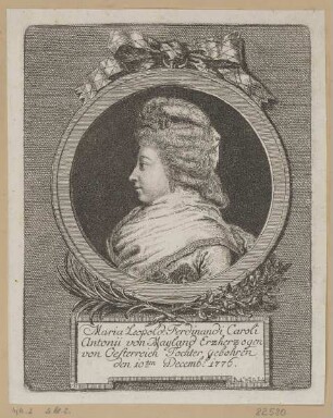 Bildnis der Maria Leopold