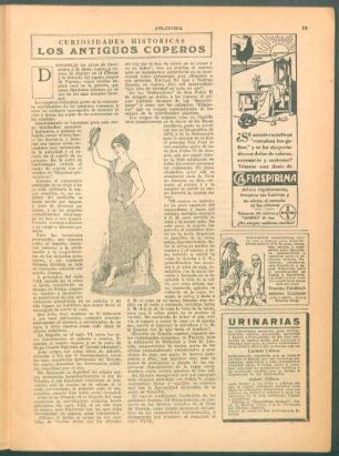Los antiguos coperos : Curiosidades históricas