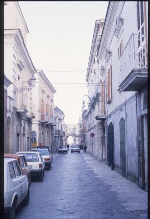 Lucera, Porta Foggia : Corso Giuseppe Garibaldi