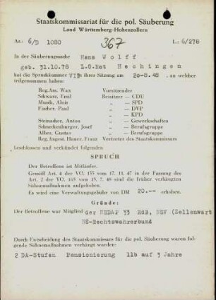 Wolff, Hans