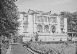 Dresden, Villa Rosa : Dresden. Villa Rosa. Ansicht der Vorderfront