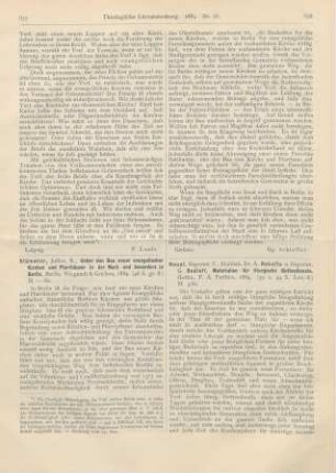 637-638 [Rezension] Stämmler, R., Ueber den Bau neuer evangelischer Kirchen und Pfarrhäuser in der Mark und besonders in Berlin