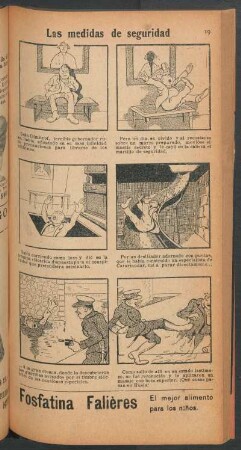 Las medidas de seguridad - [Cómic]