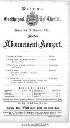 Abonnement=Concert