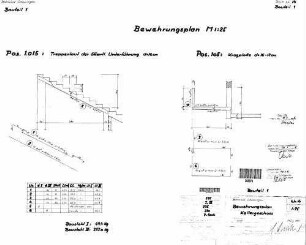 Göppingen: Kellergeschoss Bauteil 1 Bewehrungsplan