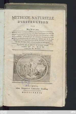 [Livraison 1]: Explication des 53 planches du premier recueil