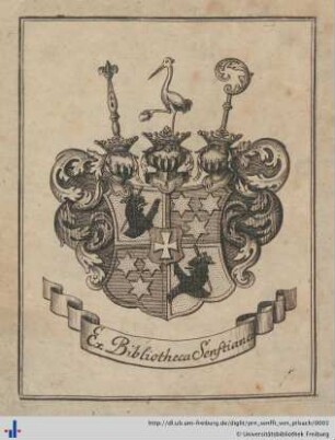 Exlibris (Aus: UB Freiburg, H 7102,p)
