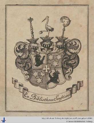 Exlibris (Aus: UB Freiburg, H 7102,p)