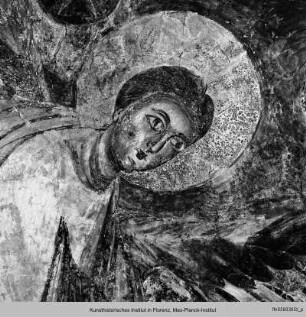 Ausmalung der Apsis : Salvator Mundi
