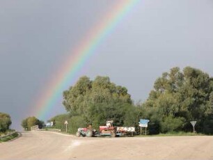 Regenbogen bei Selinunt