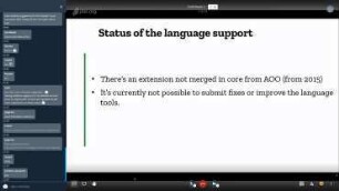 Revamping the Italian language support: Actions taken and further developments