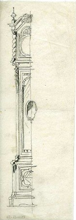 Rosenbauer, Gregor; Möbel und Interieurs - Standuhr (Detail)