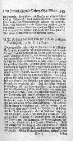 Lehrbuch einer für Schulen faßlichen Naturlehre.