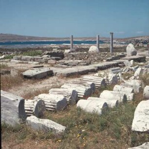 Delos. Hinter der Naxier-Halle