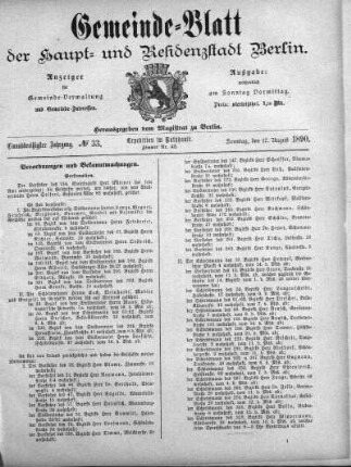 1890,33: No. 33, 17. August 1890