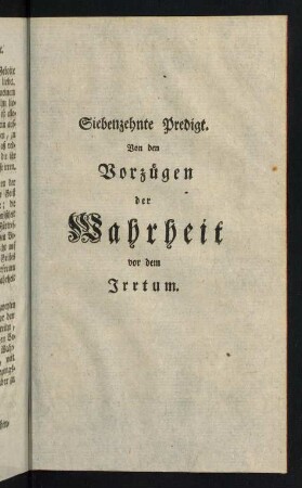 409-428, XVII. Predigt. Zeyte Predigt über diesen Text.