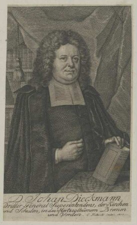 Bildnis des Johan Dieckmann