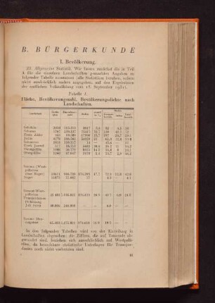 B. Bürgerkunde