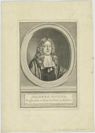 Bildnis des Joannes Hudde
