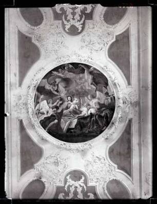 Friedhofkirche; Deckenbild im Schiff