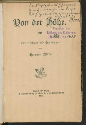 Von der Höhe