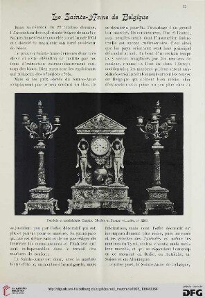 1: Le Sainte-Anne de Belgique