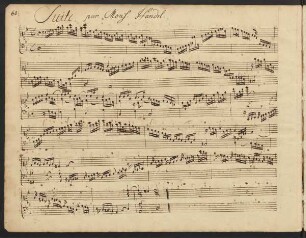 Suiten; cemb; d-Moll; HWV 449