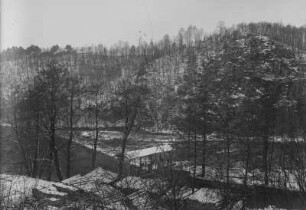 Flusslandschaft, Winteraufnahme