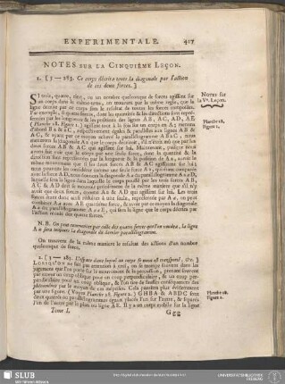 Notes Sur La Cinquiéme Leçon