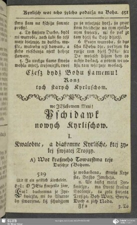 Pschidawk nowych Kyrlischow