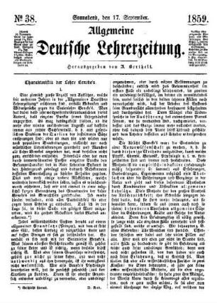 Charakteristik der Lehre Beneke's I.