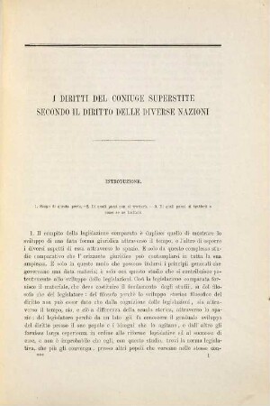 I diritti del conjuge superstite, III