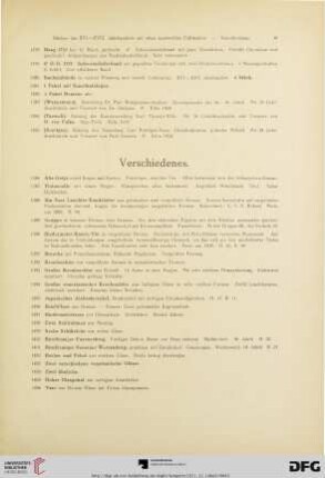 Verschiedenes (Nr. 1386-1406)