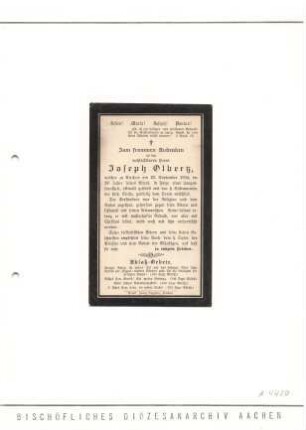 Olbertz, Joseph