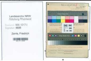 Entnazifizierung Friedrich Zerrle , geb. 13.11.1893 (Einzelhaendler)