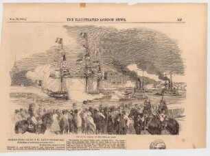 The naval combat on the Seine, at Paris