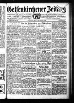 Gelsenkirchener Zeitung. 1902-1940