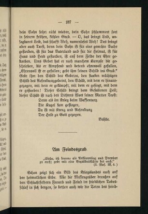 187-190, Am Feindesgrab