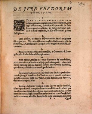 De iure feudorum conclusiones centum