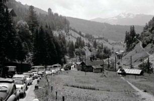 Brennero: Verkehrsstau auf der Brennerstraße bei Brennero