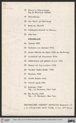 Rückblick (Nr. 24-35)