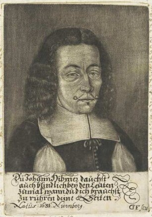 Bildnis des Johann Hübner