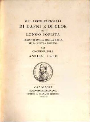 Gli amori pastorali di Daphne e di Chloe