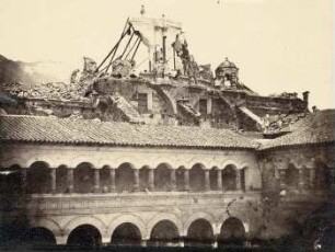 Iglesia de San Agustin, Erdbeben von 1868
